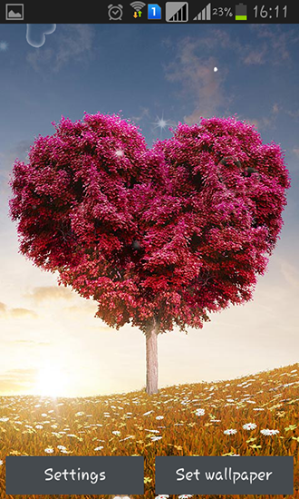 Love tree by Pro live wallpapers