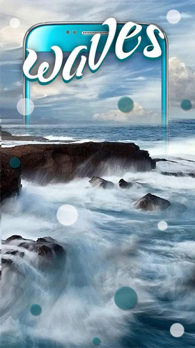 Ocean waves by Keyboard and HD Live Wallpapers