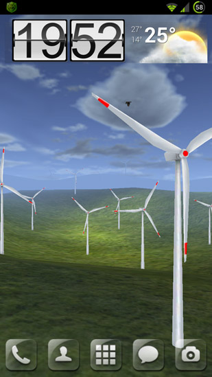 Wind turbines 3D