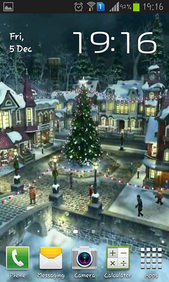 Winter village 3D