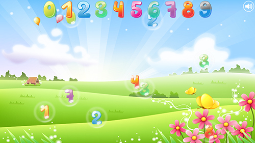 Number bubbles for kids