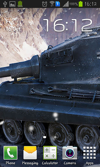 Crazy war: Tank - ladda ner levande bakgrundsbilder till Android 9.0 mobiler.