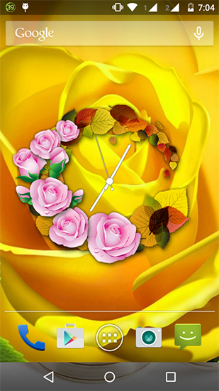 Rose clock
