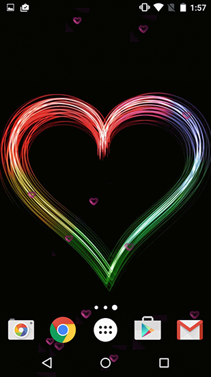 Neon hearts