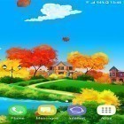 Förutom levande bakgrundsbild till Android Real Time Weather ström, ladda ner gratis live wallpaper APK Autumn sunny day andra.
