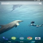 Förutom levande bakgrundsbild till Android Quantum cloud ström, ladda ner gratis live wallpaper APK Baby floats andra.