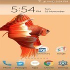 Förutom levande bakgrundsbild till Android Hot chocolate ström, ladda ner gratis live wallpaper APK Betta Fish 3D andra.
