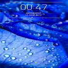 Förutom levande bakgrundsbild till Android Aquarium 3D ström, ladda ner gratis live wallpaper APK Blue by Niceforapps andra.