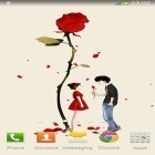 Förutom levande bakgrundsbild till Android Beautiful flowers ström, ladda ner gratis live wallpaper APK Cartoon girl andra.