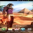 Förutom levande bakgrundsbild till Android Night mountains ström, ladda ner gratis live wallpaper APK Egypt 3D andra.