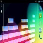 Förutom levande bakgrundsbild till Android Jungle waterfall ström, ladda ner gratis live wallpaper APK Equalizer 3D andra.