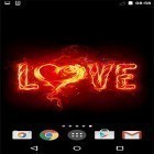 Förutom levande bakgrundsbild till Android Diamonds ström, ladda ner gratis live wallpaper APK Fire by MISVI Apps for Your Phone andra.