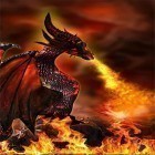 Förutom levande bakgrundsbild till Android Fairy field ström, ladda ner gratis live wallpaper APK Fire dragon 3D andra.