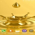 Förutom levande bakgrundsbild till Android Watching corn ström, ladda ner gratis live wallpaper APK Gold andra.