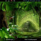 Förutom levande bakgrundsbild till Android Magic fluids ström, ladda ner gratis live wallpaper APK Jungle by LWP World andra.