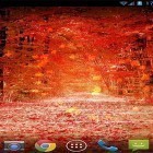 Förutom levande bakgrundsbild till Android Red and gold love ström, ladda ner gratis live wallpaper APK Maple leaves by orchid andra.