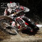 Förutom levande bakgrundsbild till Android Savage kitten ström, ladda ner gratis live wallpaper APK Motocross andra.