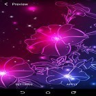 Förutom levande bakgrundsbild till Android Fresh leaves ström, ladda ner gratis live wallpaper APK Neon flower by Dynamic Live Wallpapers andra.
