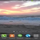 Förutom levande bakgrundsbild till Android Familiars ström, ladda ner gratis live wallpaper APK Ocean waves andra.