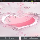 Förutom levande bakgrundsbild till Android My 3D fish ström, ladda ner gratis live wallpaper APK Pink hearts andra.