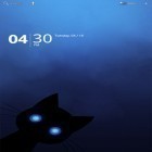 Förutom levande bakgrundsbild till Android Winter: Snow by Orchid ström, ladda ner gratis live wallpaper APK Sneaky Cat andra.
