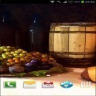 Förutom levande bakgrundsbild till Android Fly color ström, ladda ner gratis live wallpaper APK Still Life 3D andra.