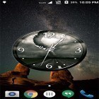 Förutom levande bakgrundsbild till Android Rainy autumn ström, ladda ner gratis live wallpaper APK Tornado: Clock andra.