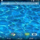 Förutom levande bakgrundsbild till Android Alien worlds ström, ladda ner gratis live wallpaper APK Water drop andra.