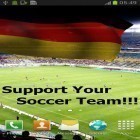 Förutom levande bakgrundsbild till Android Earth ström, ladda ner gratis live wallpaper APK 3D flag of Germany andra.