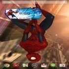 Förutom levande bakgrundsbild till Android Sparkling glitter ström, ladda ner gratis live wallpaper APK Amazing Spider-man 2 andra.
