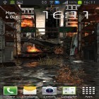 Förutom levande bakgrundsbild till Android Live clock ström, ladda ner gratis live wallpaper APK Apocalypse 3D andra.