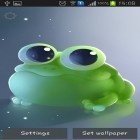 Ladda ner Apple frog på Android, liksom andra gratis live wallpapers för Sony Ericsson P1.