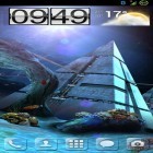 Förutom levande bakgrundsbild till Android Galactic core ström, ladda ner gratis live wallpaper APK Atlantis 3D pro andra.