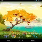 Förutom levande bakgrundsbild till Android Fantasy swamp ström, ladda ner gratis live wallpaper APK Autumn by blakit andra.