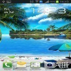 Förutom levande bakgrundsbild till Android Green tech ström, ladda ner gratis live wallpaper APK Beach by Amax lwps andra.