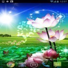Förutom levande bakgrundsbild till Android 3D Tiles parallax pro ström, ladda ner gratis live wallpaper APK Beautiful lotus andra.
