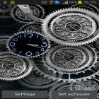 Förutom levande bakgrundsbild till Android Gold clock by Mzemo ström, ladda ner gratis live wallpaper APK Black clock by Mzemo andra.