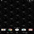 Förutom levande bakgrundsbild till Android Geometry music ström, ladda ner gratis live wallpaper APK Black patterns andra.