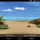 Förutom levande bakgrundsbild till Android Coffee ström, ladda ner gratis live wallpaper APK Blue sea 3D andra.