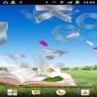 Förutom levande bakgrundsbild till Android Frog 3D ström, ladda ner gratis live wallpaper APK Books andra.