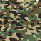 Förutom levande bakgrundsbild till Android 3D pocket watch ström, ladda ner gratis live wallpaper APK Camouflage andra.
