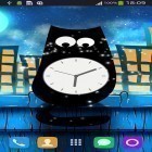 Förutom levande bakgrundsbild till Android Autumn forest ström, ladda ner gratis live wallpaper APK Cat clock andra.