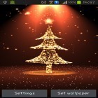 Förutom levande bakgrundsbild till Android Skulls ström, ladda ner gratis live wallpaper APK Christmas tree andra.