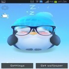 Förutom levande bakgrundsbild till Android Fresh Leaves ström, ladda ner gratis live wallpaper APK Chubby penguin andra.