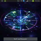 Förutom levande bakgrundsbild till Android Demon ström, ladda ner gratis live wallpaper APK Cool clock andra.