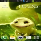 Förutom levande bakgrundsbild till Android Fishbowl by Splabs ström, ladda ner gratis live wallpaper APK Cute alien andra.
