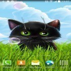 Förutom levande bakgrundsbild till Android My flower ström, ladda ner gratis live wallpaper APK Cute kitten andra.