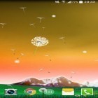 Förutom levande bakgrundsbild till Android Mini dino ström, ladda ner gratis live wallpaper APK Dandelion by Crown Apps andra.