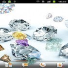 Förutom levande bakgrundsbild till Android Electric ström, ladda ner gratis live wallpaper APK Diamond andra.