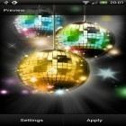 Förutom levande bakgrundsbild till Android Mix color ström, ladda ner gratis live wallpaper APK Disco Ball andra.